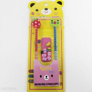 Stationery Set Cartoon Bear Yellow