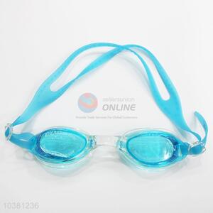 High quality good blue swimming goggle