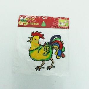 Cock Printing festival pvc window sticker