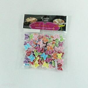 Butterfly design plastic beads_20g