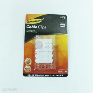 Hot Sale No Wall Damage 20PC Cable Clips