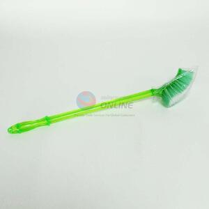 Long Plastic Green Toilet Brush