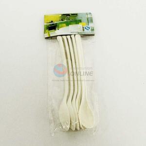 5PCS Plastic Disposable Spoon for Wholesale