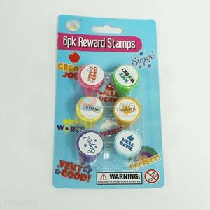 Wholesale 6pcs reward stamps