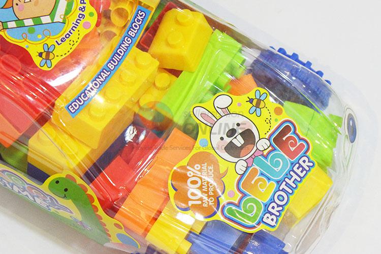 50-60Pcs/Set Plastic Machineshop Car Shaped Educational Toys Creative Toy