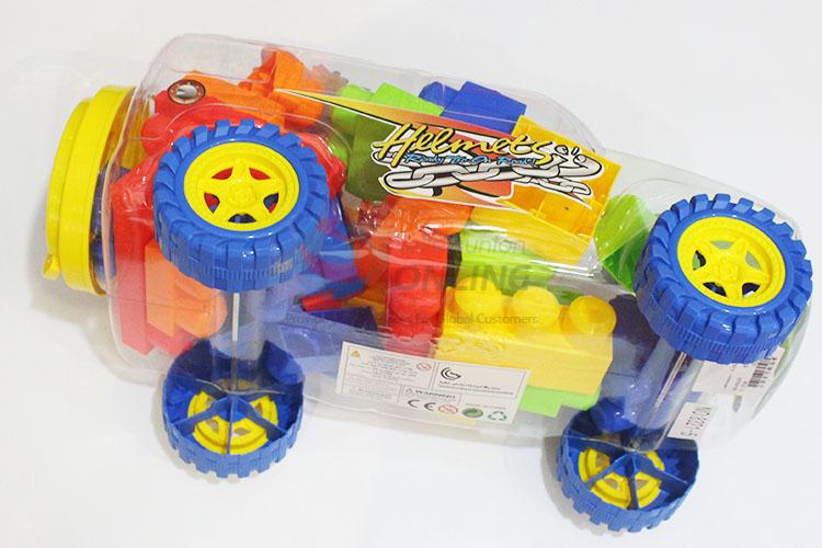 Plastic Big Hummer Educational Building Blocks Toys