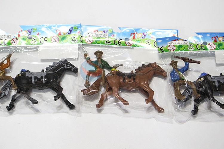 Wholesale Unique Design Toys Single West Cowboy on Horse