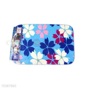 Top grade custom flower printed floor mat