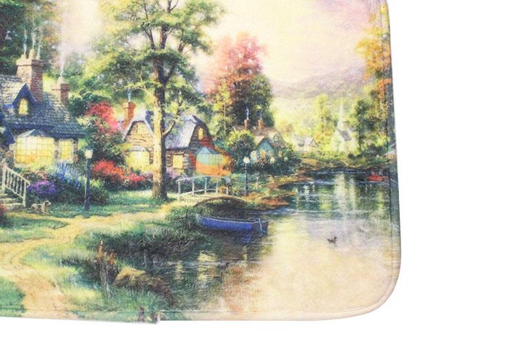 Direct factory good quality printed floor mat