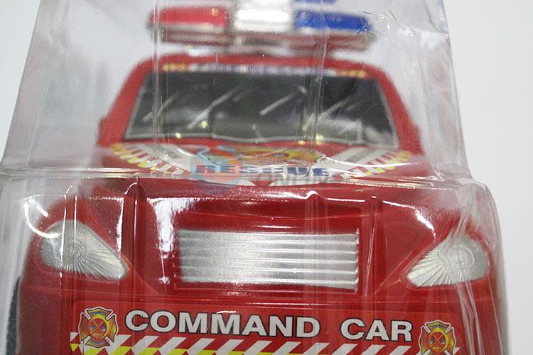 Inertia simulation mini diecast police car toy