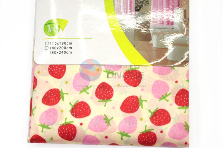 Fashion Printing Waterproof Shower Curtain For Ducha