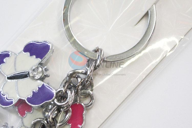 Cheap top quality butterfly shape key chain