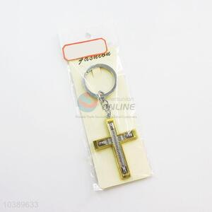 Top quality cross shape key chain