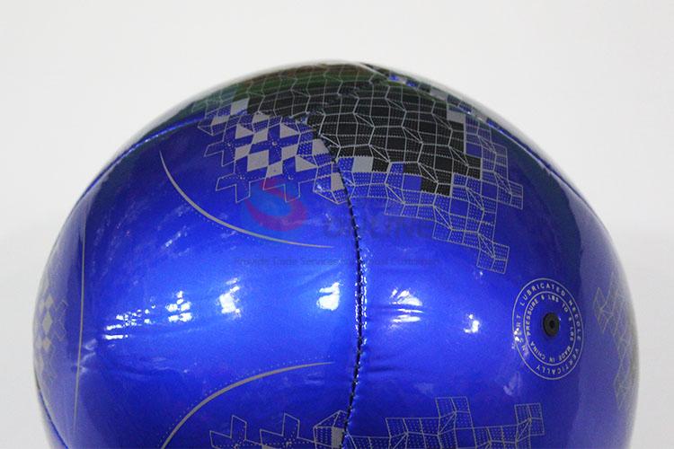 New Arrival Blue PVC Football for Sale