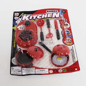 Kids playing game kitchen diy plastic toys