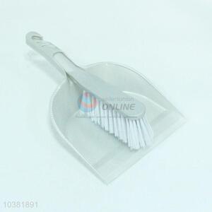 Big Promotional high quality grey brush and dustpan set