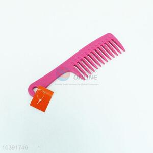 Wholesale china supply plastic comb,rose red