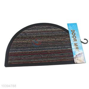 Hot Sale Feet Printing Semicircle Door Mat