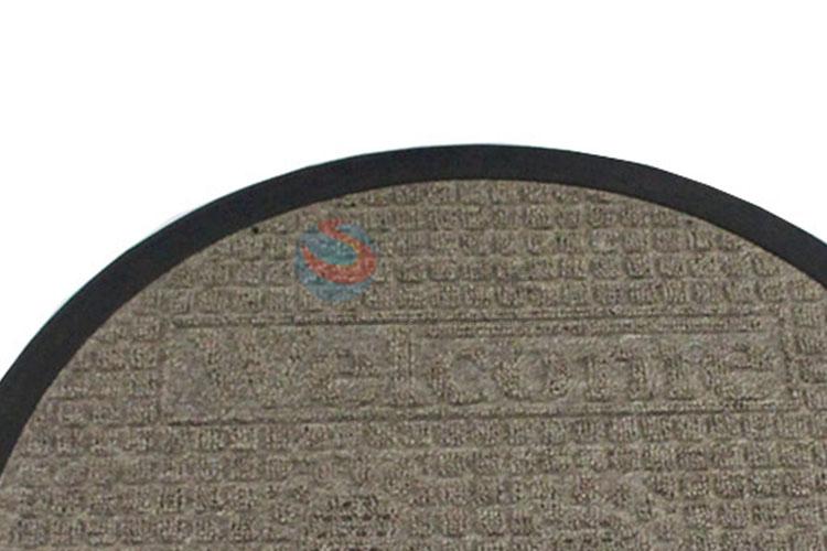 Made In China Gray Semicircle Door Mat