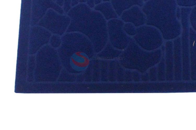 Wholesale Cheap Blue Embossed Carpet