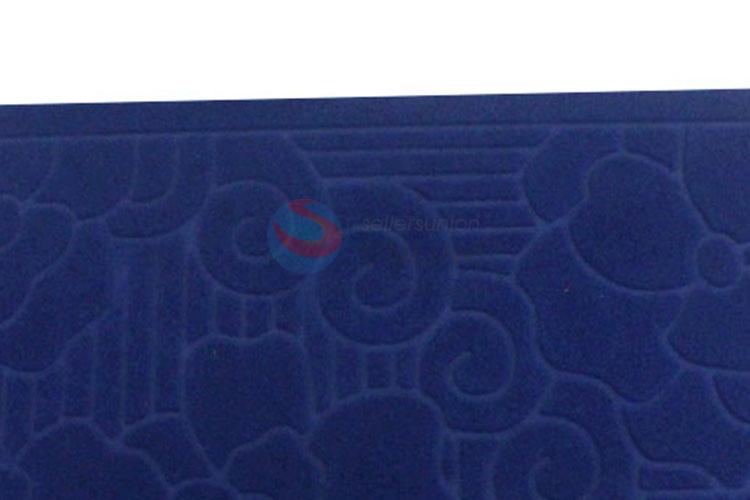 Wholesale Cheap Blue Embossed Carpet