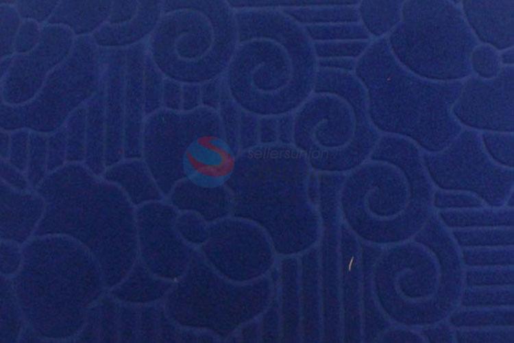 Wholesale Cheap Blue Embossed Carpet