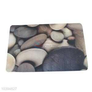 Best Selling Stone Printed TPR Bottom Door Mat