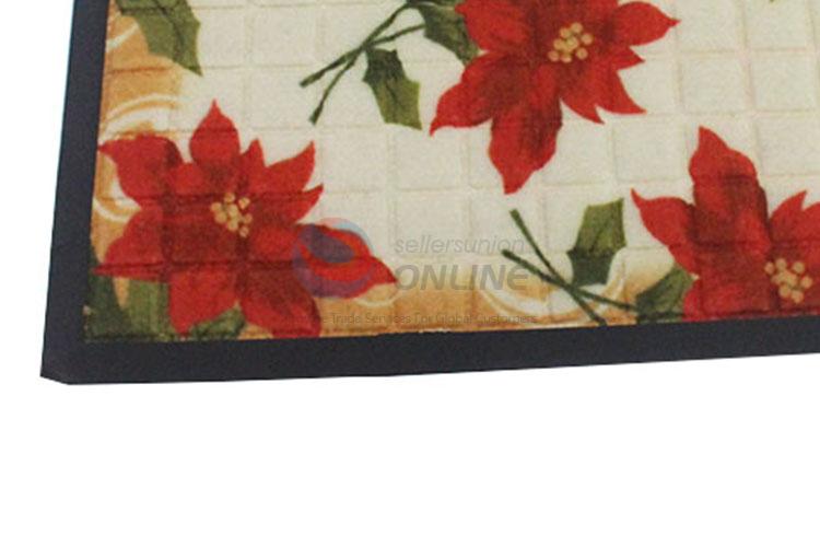 Wholesale High Quality Flower Printed Bath Carpet