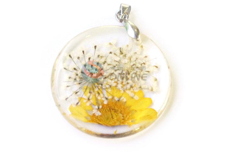 Best Price Round Real Flower Pendant Fashion Pendant