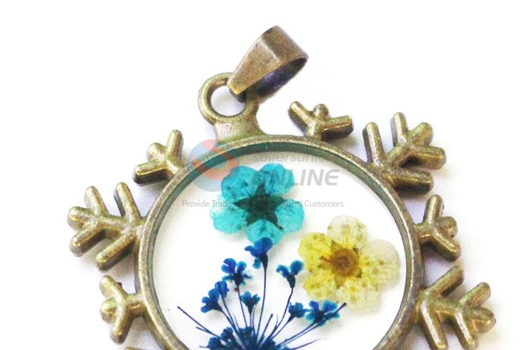 New Arrival Real Flower Pendant Retro Pendant