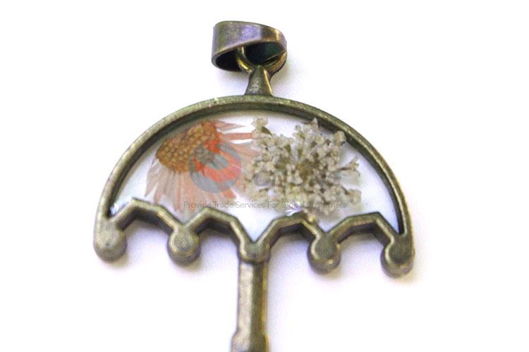 Best Quality Umbrella Shape Real Flower Pendant