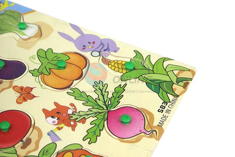 Wholesale cheap new educational vegetables puzzle