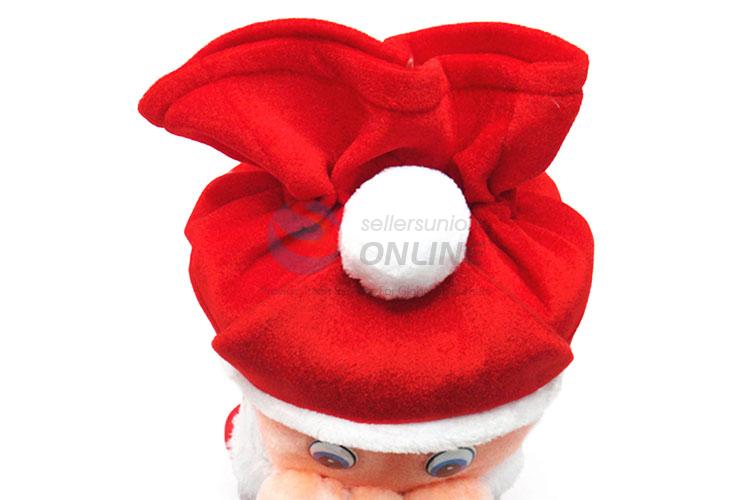 Wholesale Funny Pattern Pleuche Christmas Plush Bag