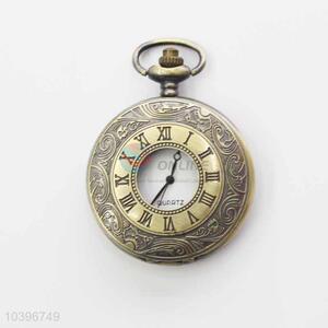 Women Quartz Movement Skeleton Pocket Watch