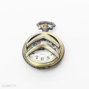 Vintage Quartz Movement Skeleton Pocket Watch