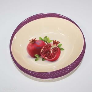 Low price top quality pomegranate pattern bowl