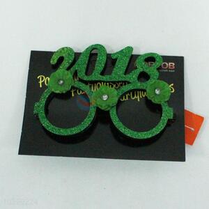 Hot-selling green 2018 pattern party glasses