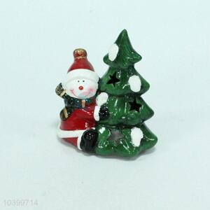 Cheap Christmas Decoration Colorful Porcelain Crafts