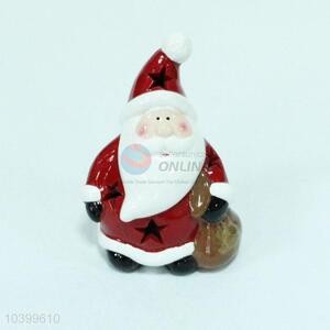 Home decoration souvenir gift santa ceramic christmas craft