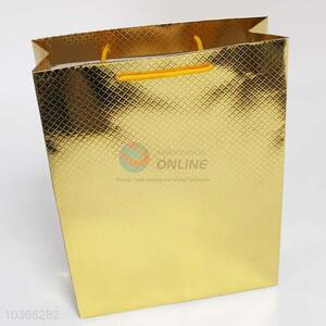 Best selling gold paper gift bag,23*30*8cm