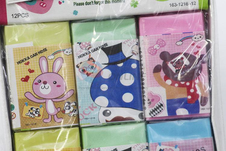 Wholesale Eraser with Cartoon Wrapping Paper for Student