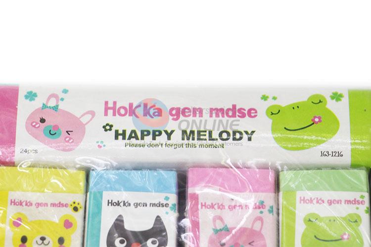 Promotional Eraser with Cartoon Wrapping Paper for Student