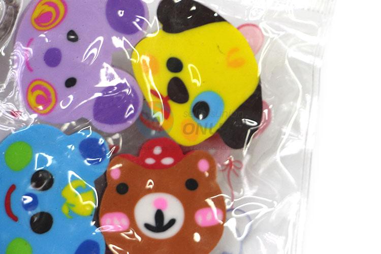 Hot Sale Cartoon Animal Design Eraser for Student