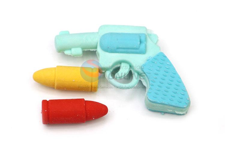 Great Gun and Bullet Design Eraser for Student