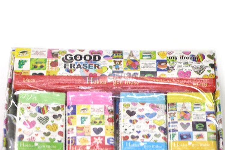 Hot Sale Eraser with Cartoon Wrapping Paper for Student