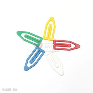 Decorative Plastic Color Paper Clip