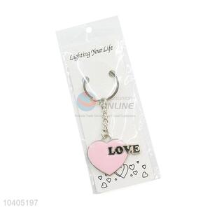 Good Sale Sweet Heart Shape Zinc Alloy Key Chain