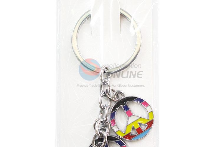 Best Selling Colorful Zinc Alloy Key Chain Cheap Key Ring