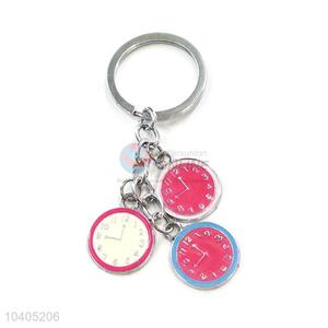 Best Price Mini Clock Shape Keychain Fashion Key Ring