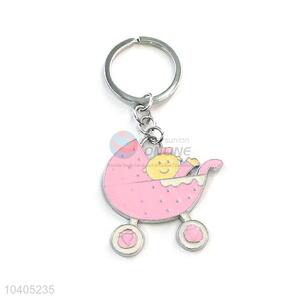 Creative Baby Strollers Shape Keychain Fashion Key Ring